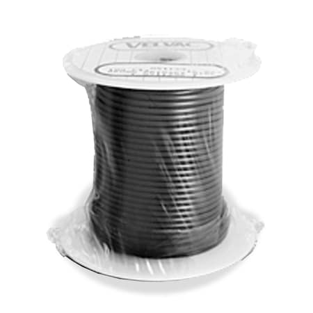 Velvac Primary Wire, GPT, 14 AWG, Copper, Black, PVC Jacket, Stranded 051135